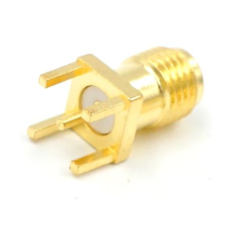 Antenne SMA female connector verticaal PCB 02